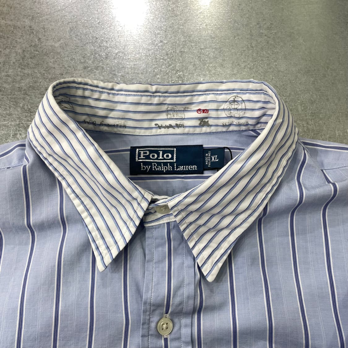 (XL) POLO 폴로 랄프로렌 스트라이프 셔츠  상품이미지9