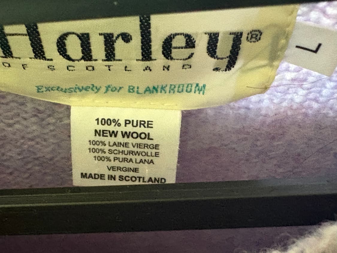 [L] 할리 오브 스코틀랜드 라벤더 쉐기독 니트 상품이미지5