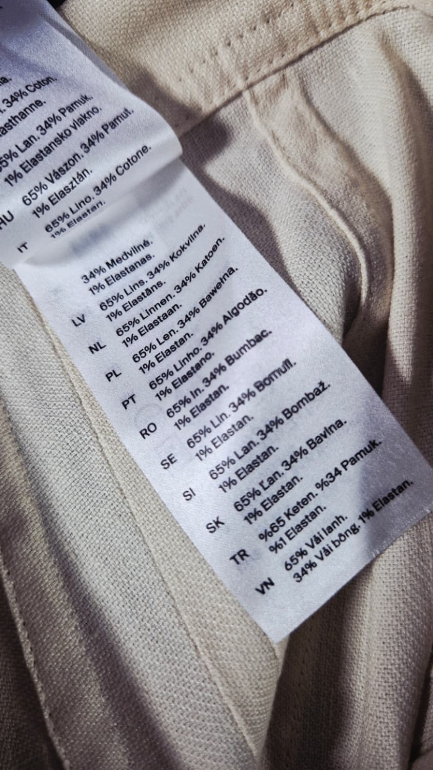 코스  COS  린넨 롱 치마 55 상품이미지3