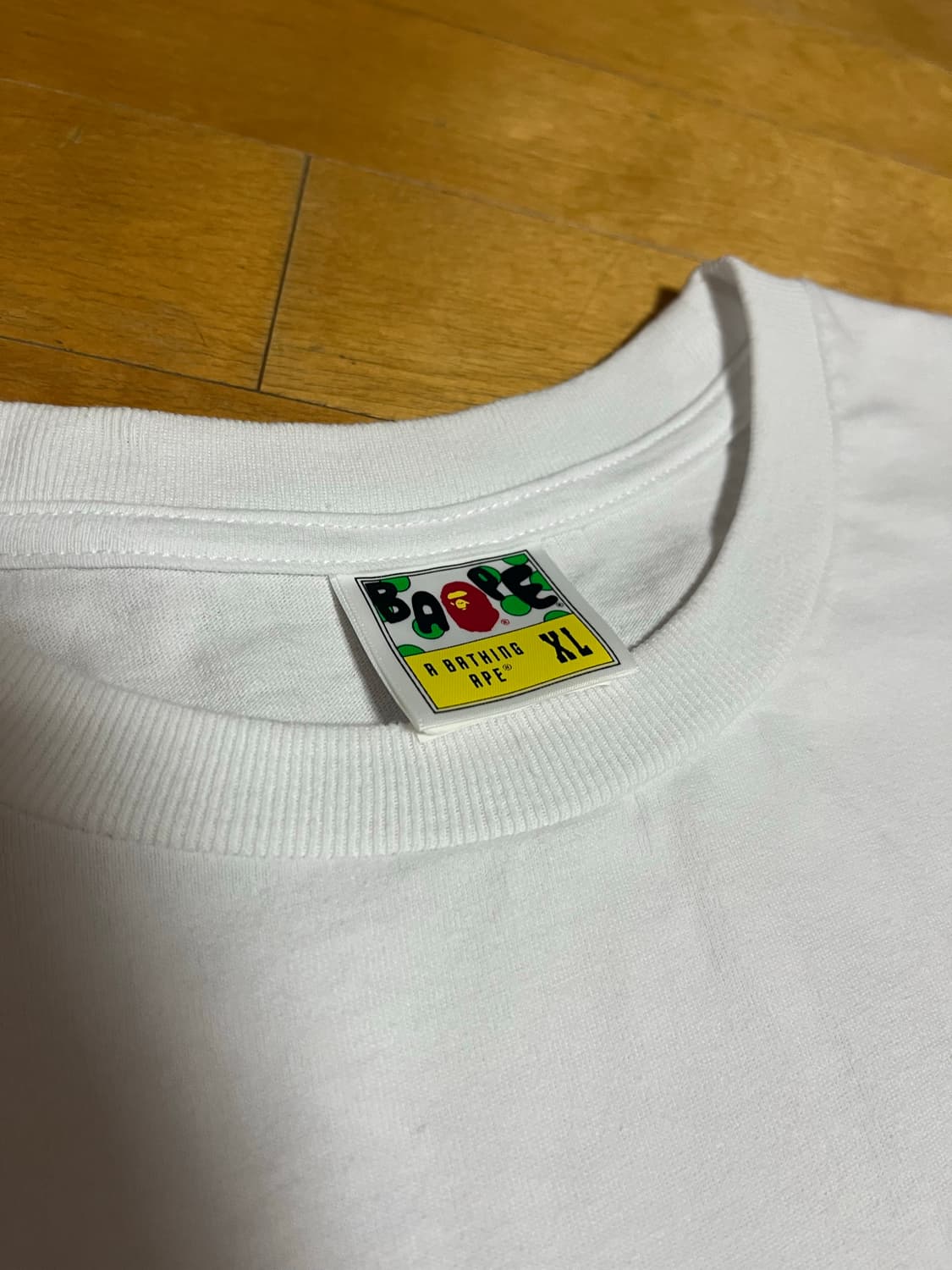 [XL] 베이프 마일로 그리드 카모 반팔 티셔츠 상품이미지5