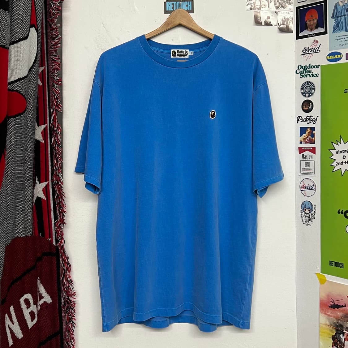 베이프 오버다이 에이프 헤드 티셔츠 상품이미지1