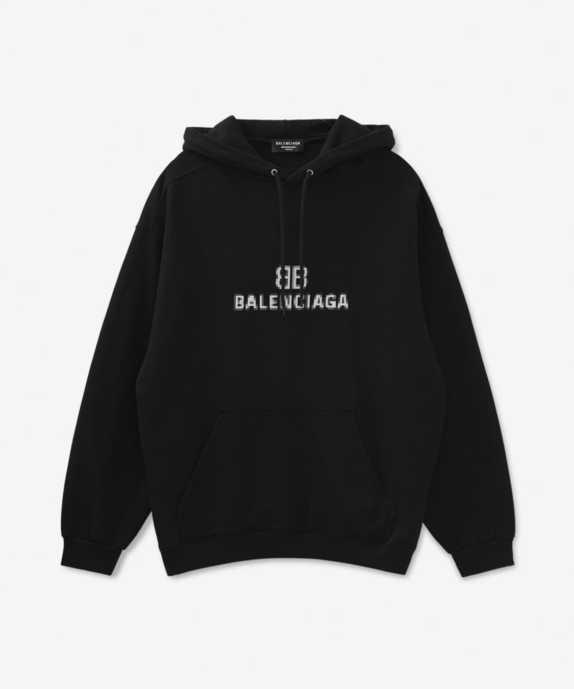 발렌시아가 BB 픽셀 로고 후디 상품이미지2