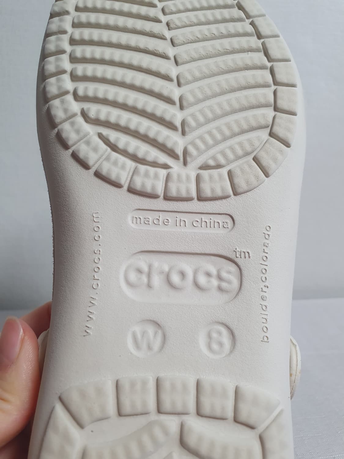 크록스 샌들 클레오2 스투코 라즈베리 250mm 상품이미지9