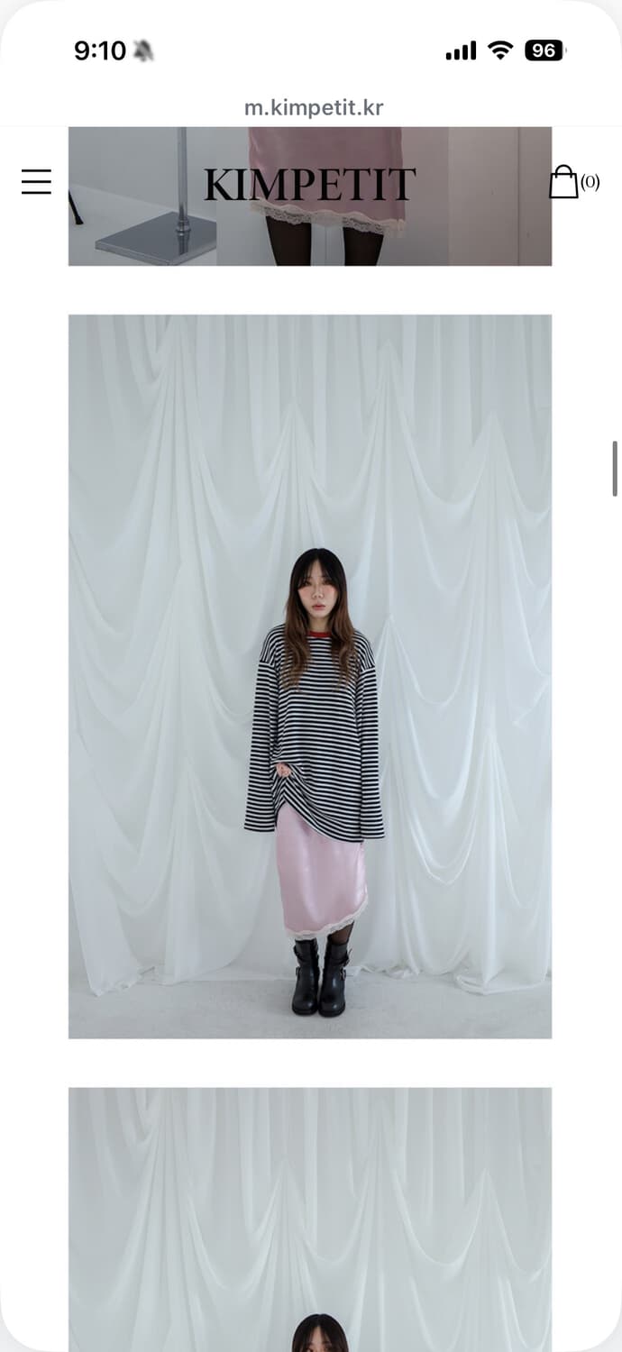 김프티 kimpetit 슬립 스커트 (새상품) 상품이미지4