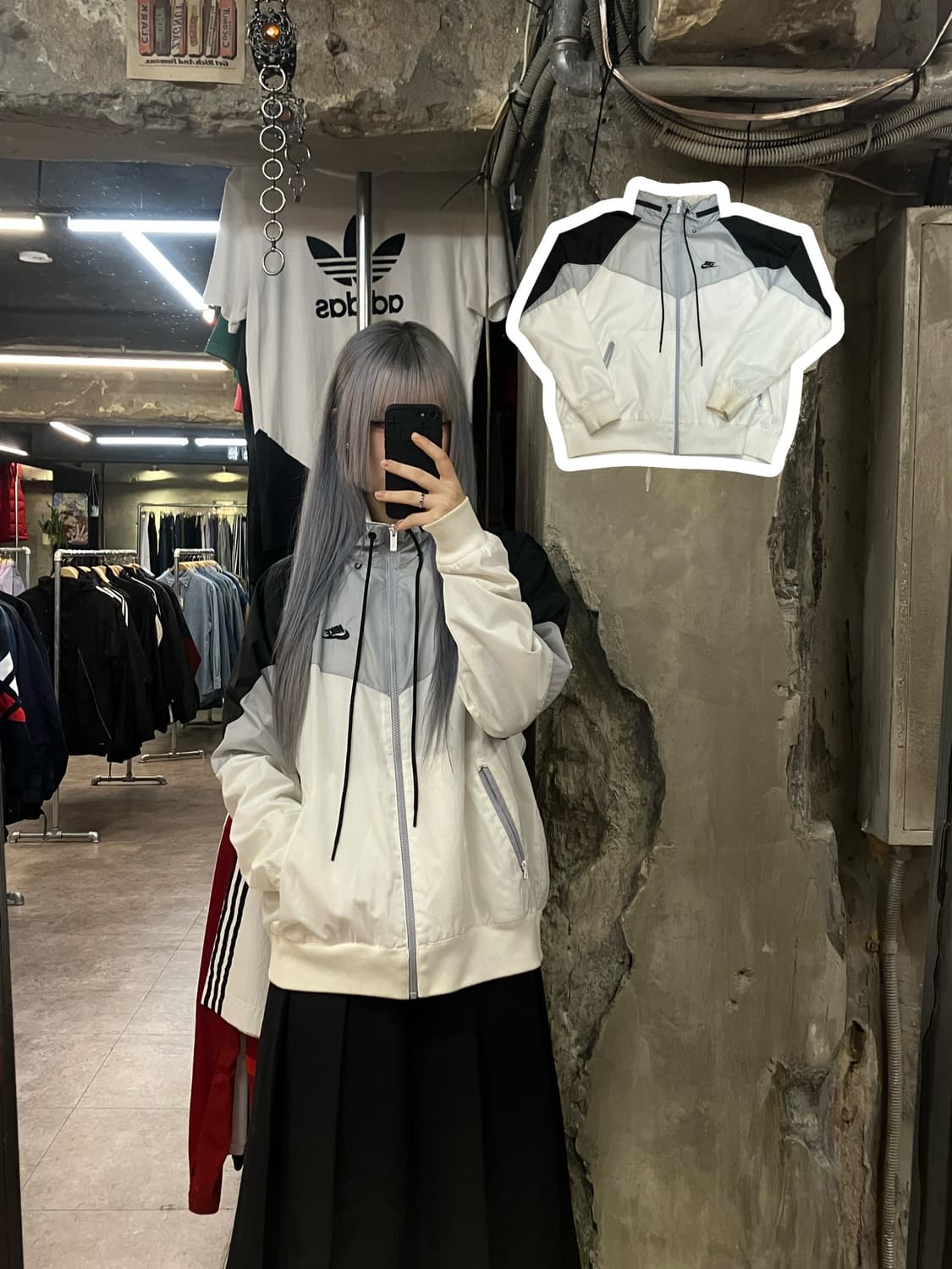 나이키 바람막이 점퍼 L  #csz2505 상품이미지1