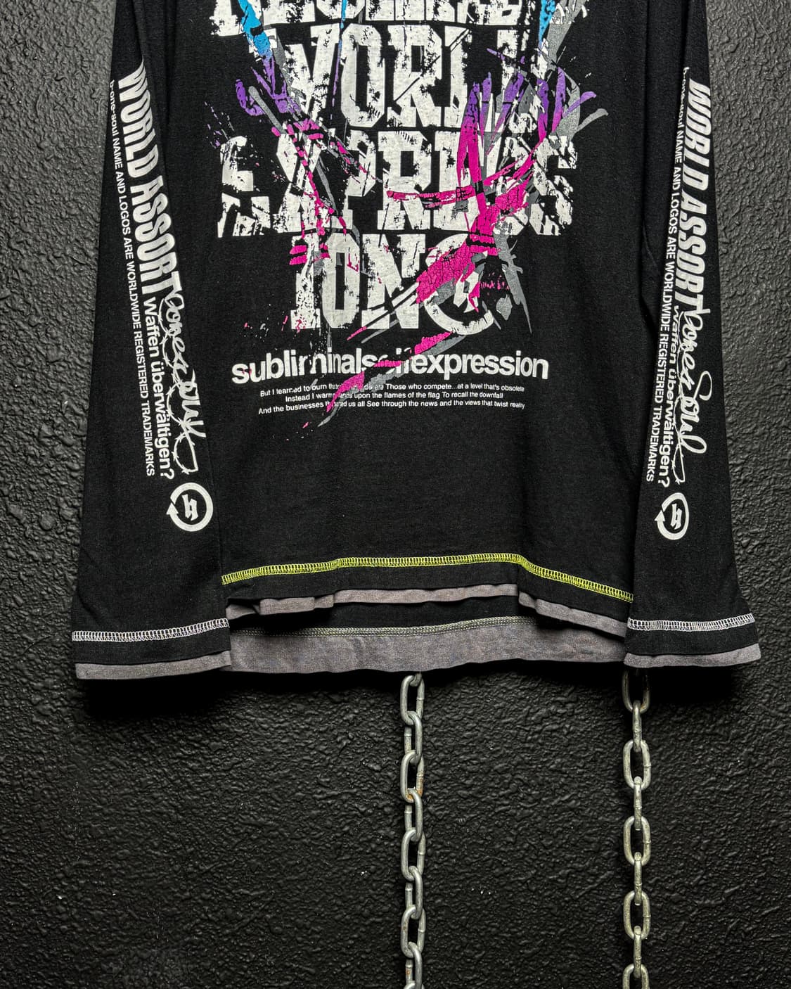 b-one soul projects – Graphic Long Sleev 상품이미지4