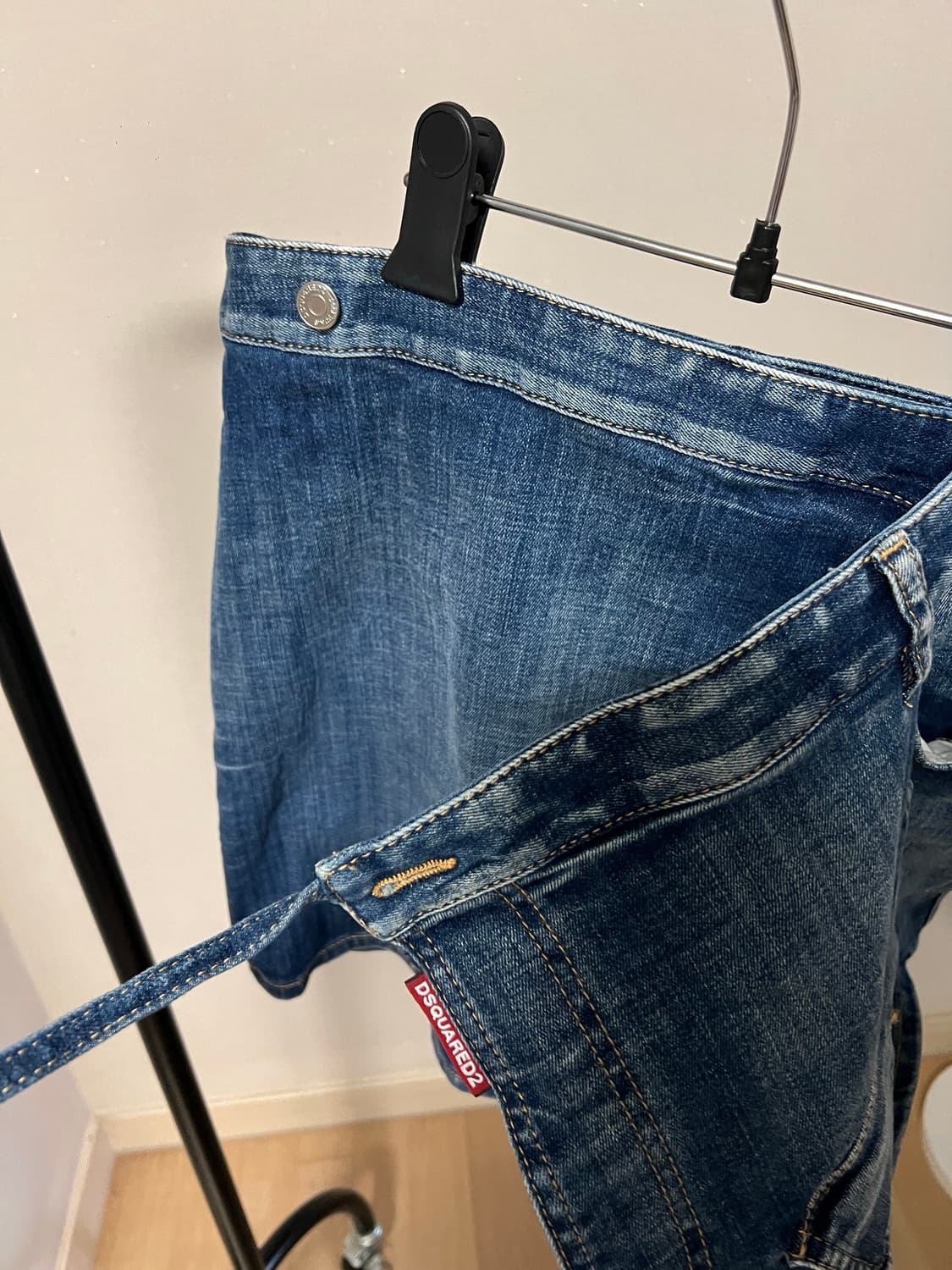 Dsquared2 디스퀘어드 랩 데님 스커트 상품이미지8