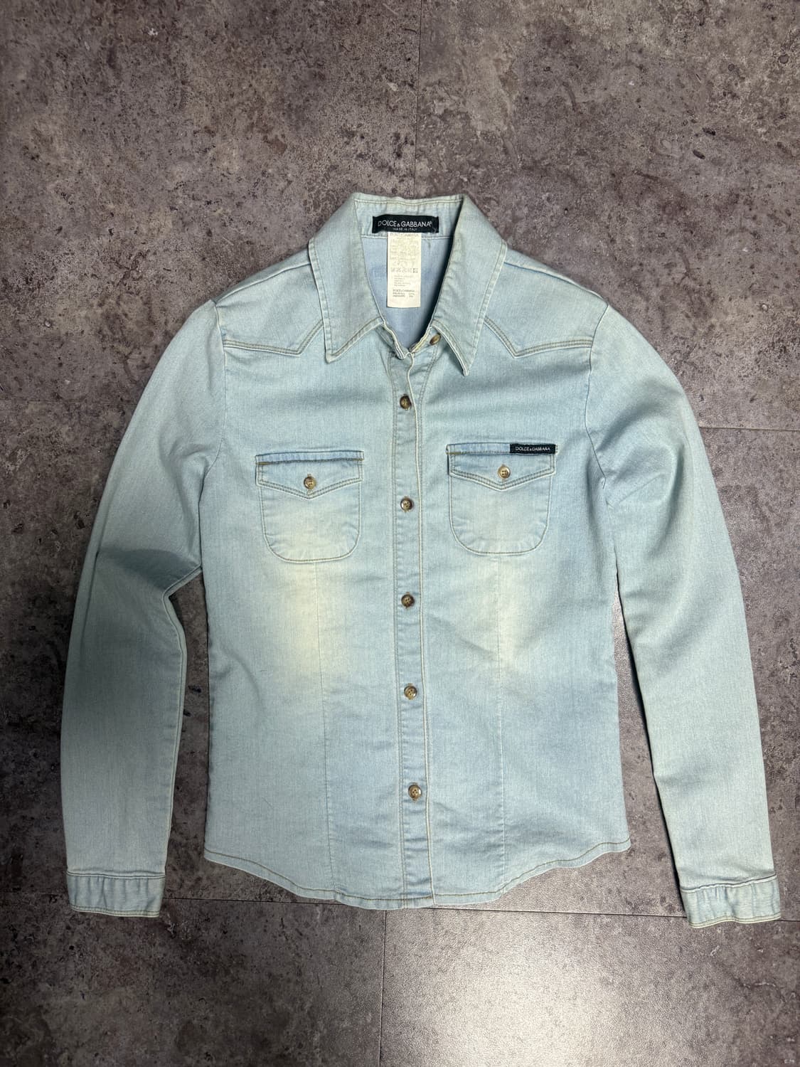 돌체앤가바나 데님셔츠 s 상품이미지2