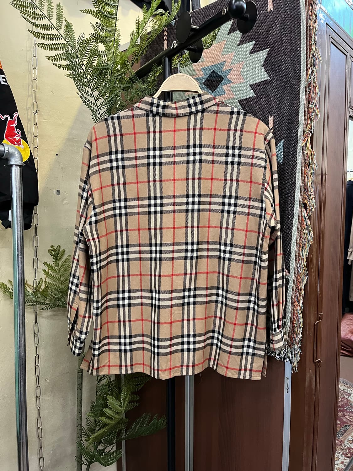 버버리 울 체크 셔츠 #csz809 상품이미지2