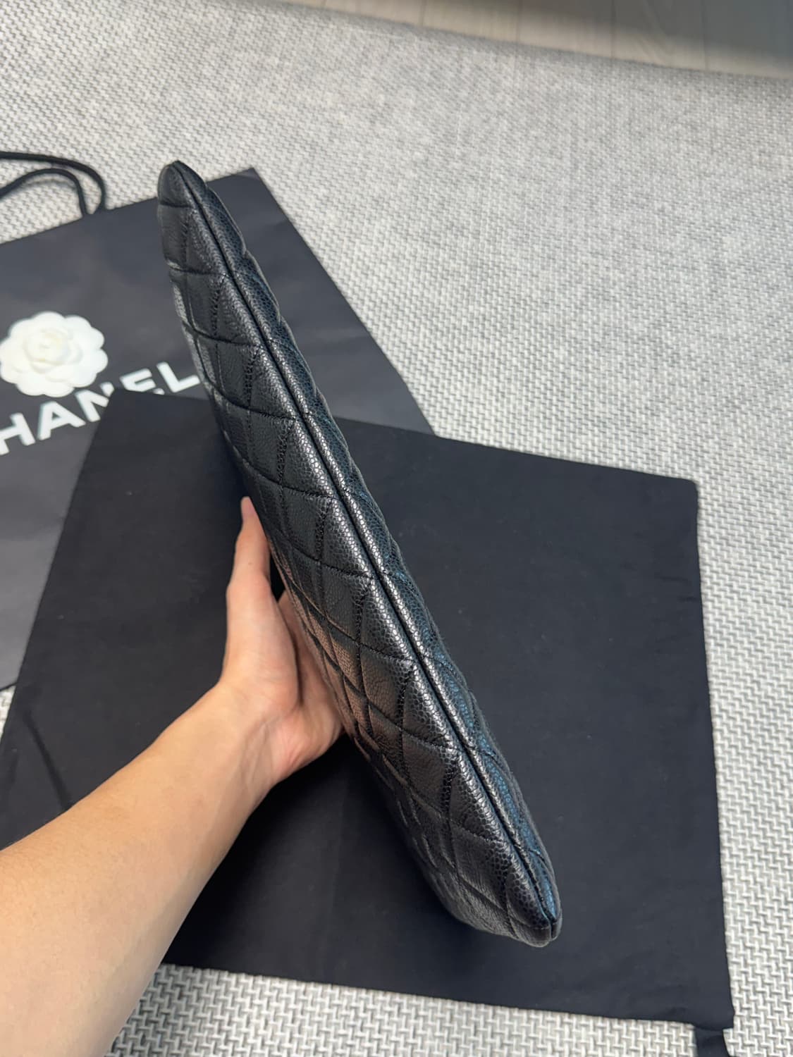 샤넬 캐비어 클러치 상품이미지5