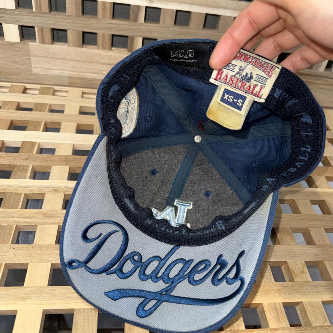 mlb LA 다저스 네이비 캡 상품이미지4