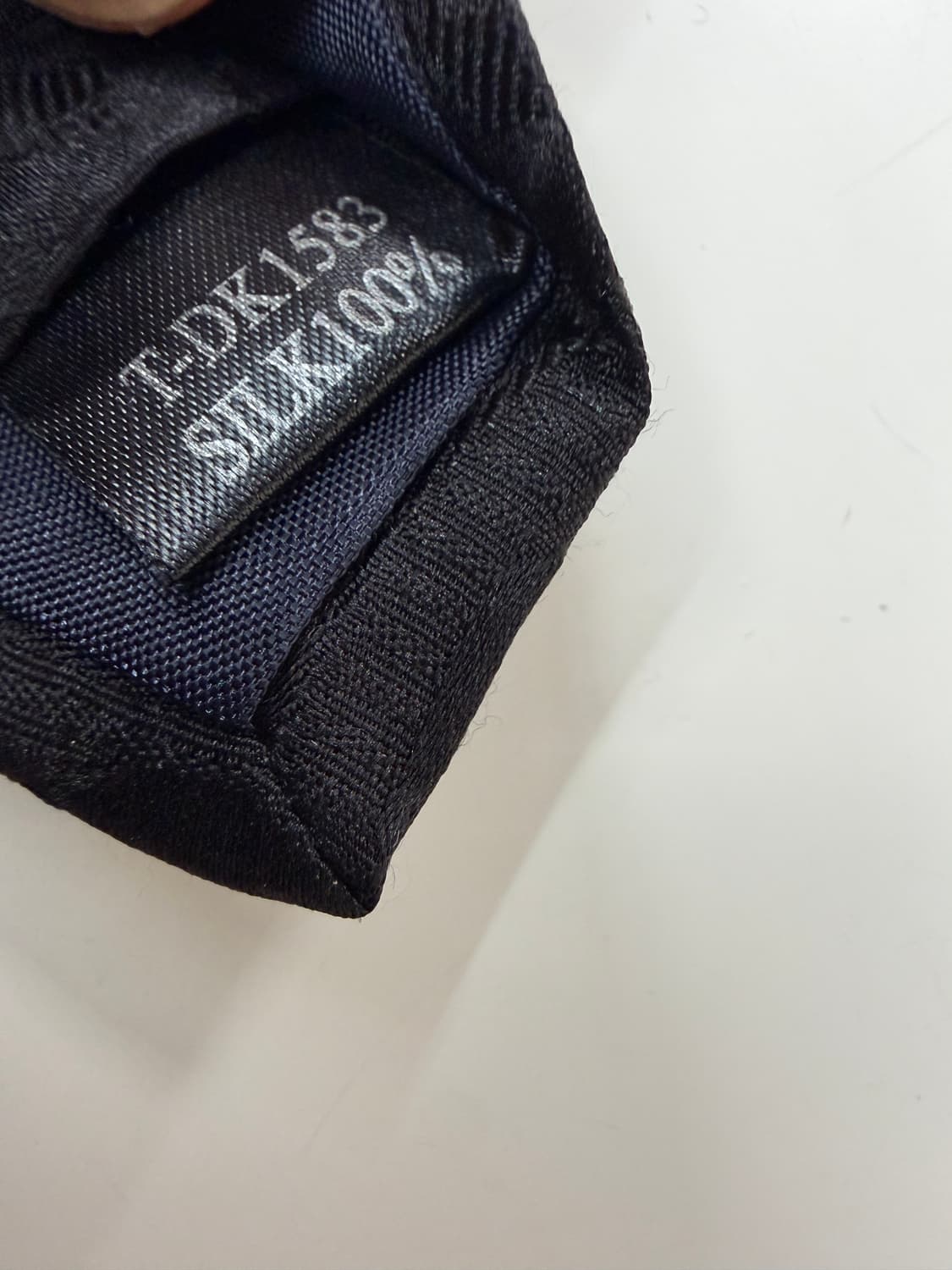 블랙 패턴 실크 넥타이 9.3cm 상품이미지6