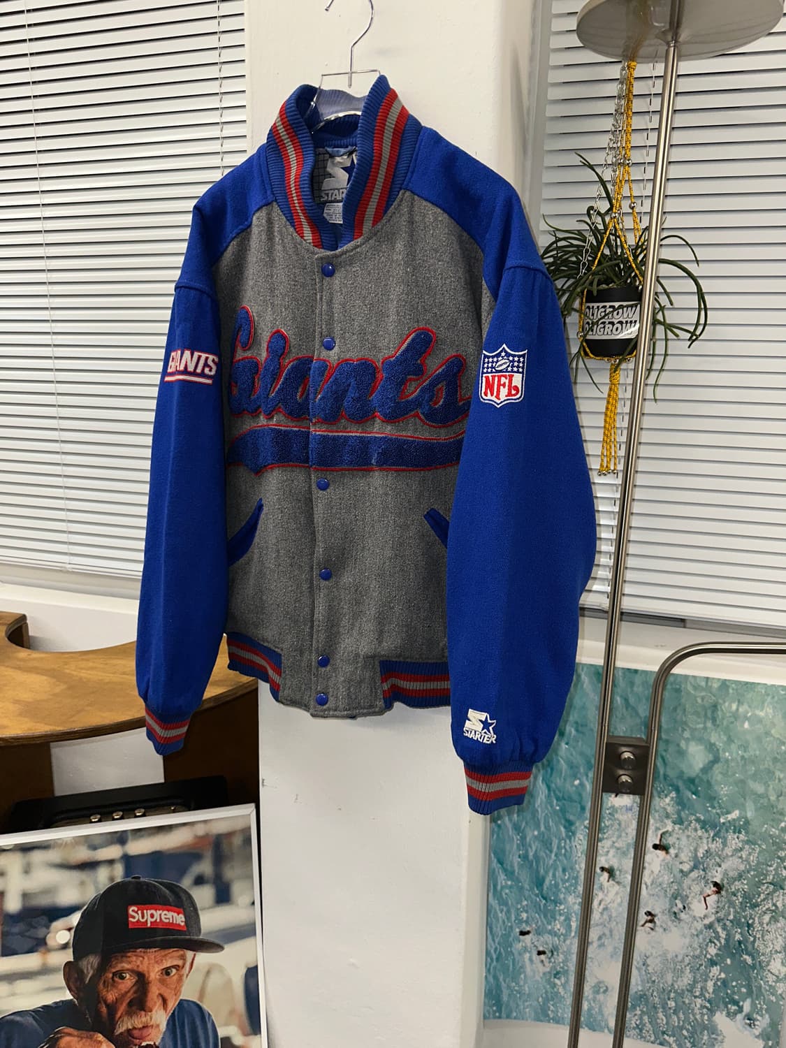 starter new york 뉴욕 자이언츠 바시티 jk 상품이미지3