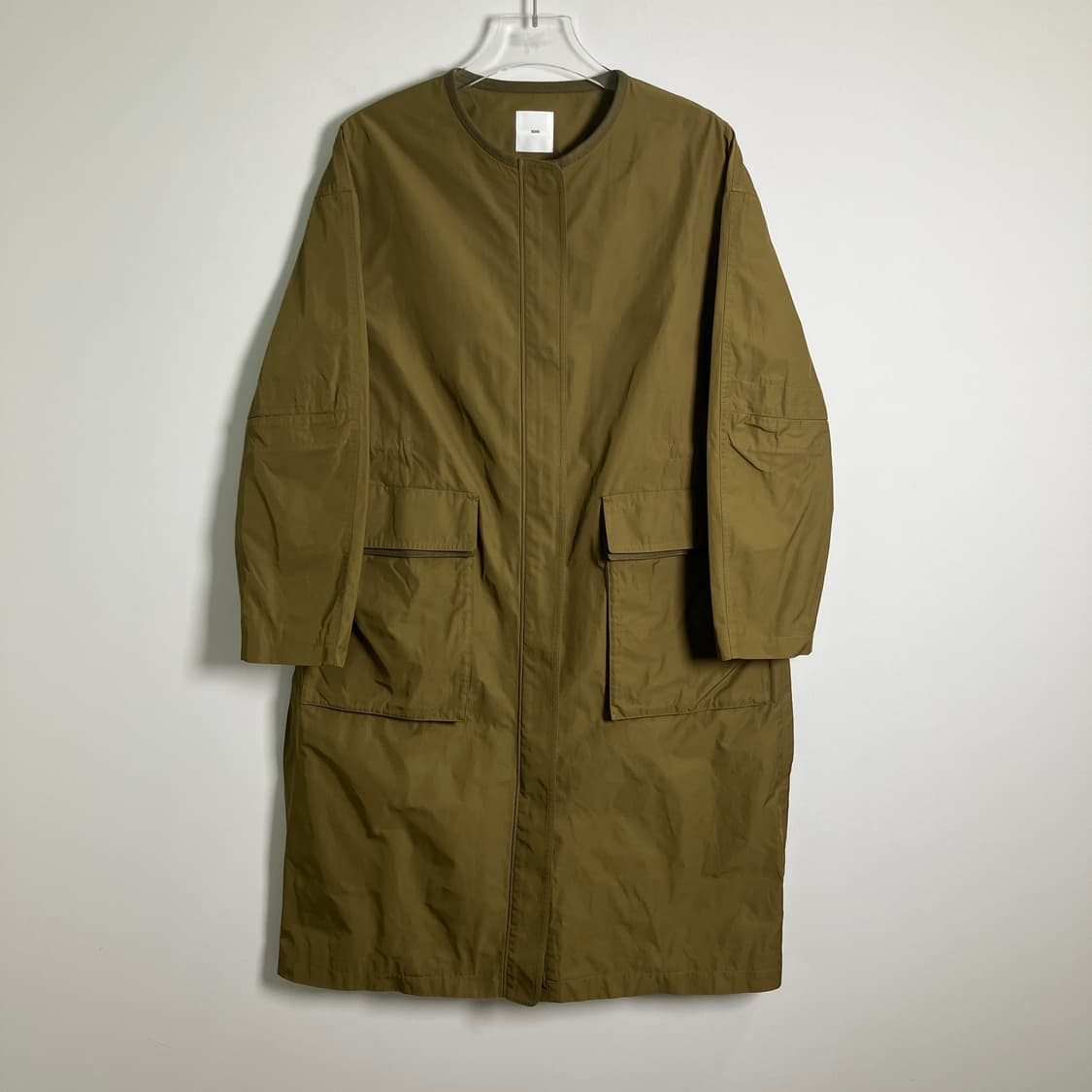 KUHO 구호 카키 빅 포켓 롱점퍼  상품이미지1