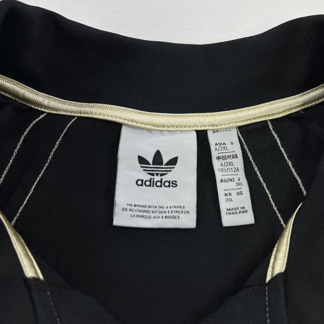 아디다스 럭비 폴로 쿼터집업 상품이미지3