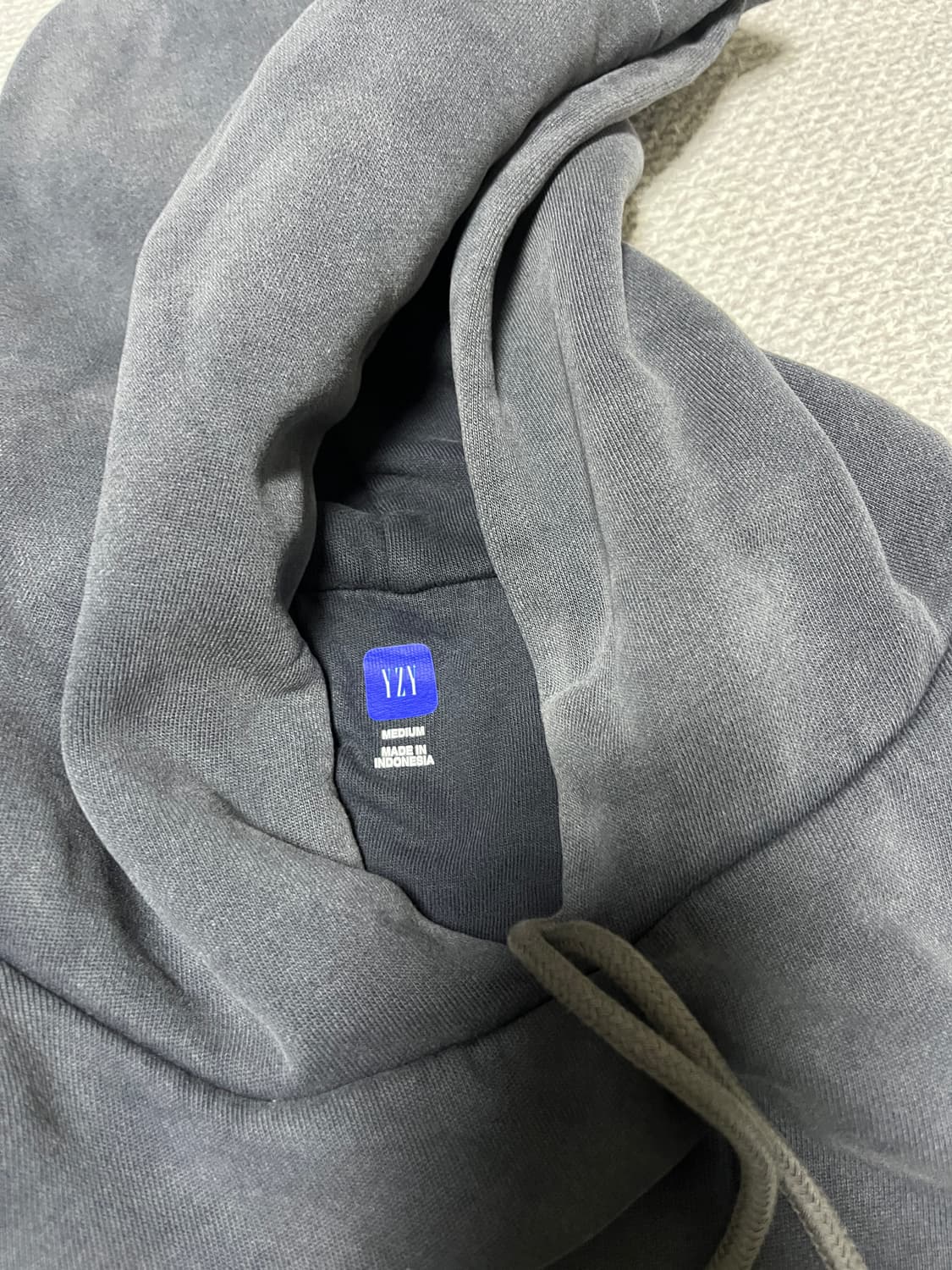 이지갭 풀오버 후드M 포에틱블랙 새상품 상품이미지4