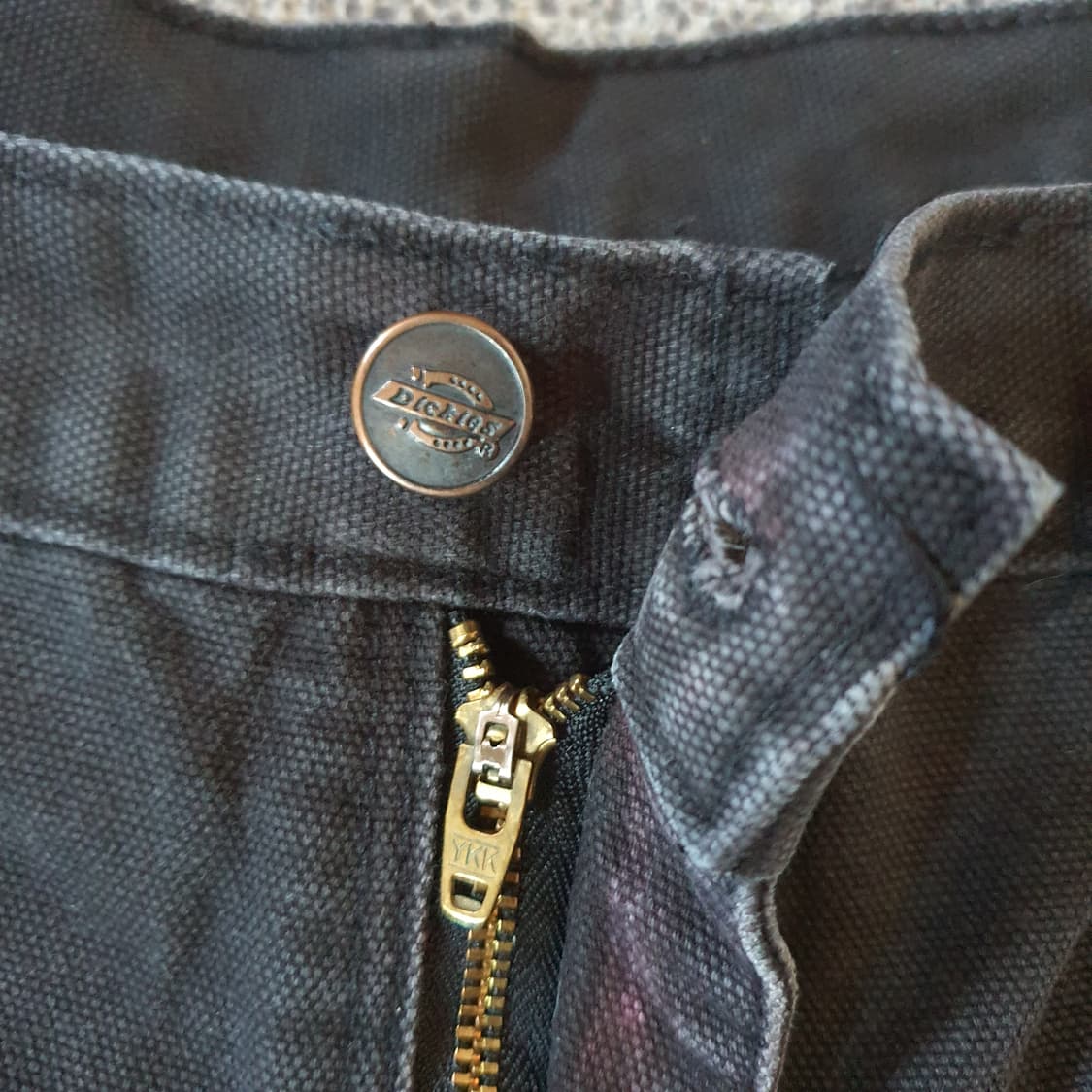 빅사이즈 디키즈 헤비 캔버스 더블니 팬츠 No.59 상품이미지3