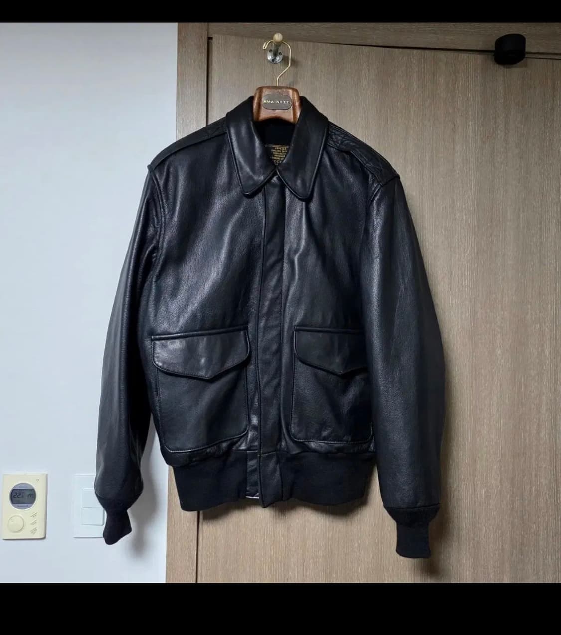 콕핏 cockpit usa a2 자켓 블랙 38사이즈 상품이미지1