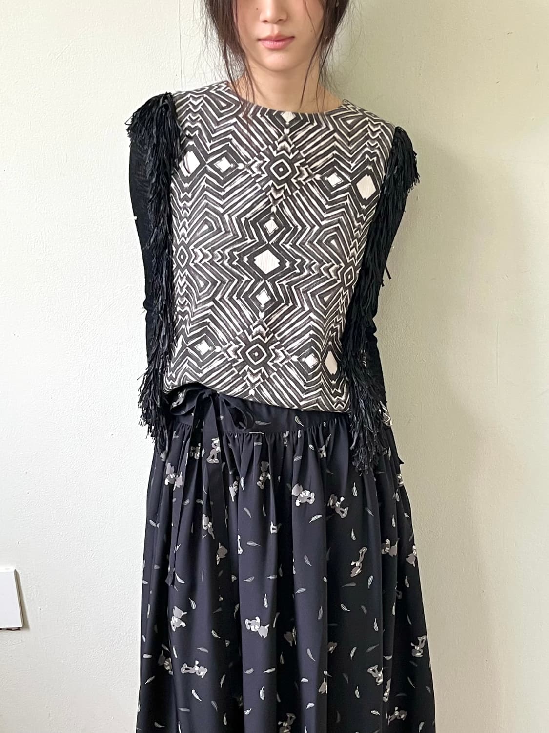 ADORE 프린지 베스트 상품이미지4