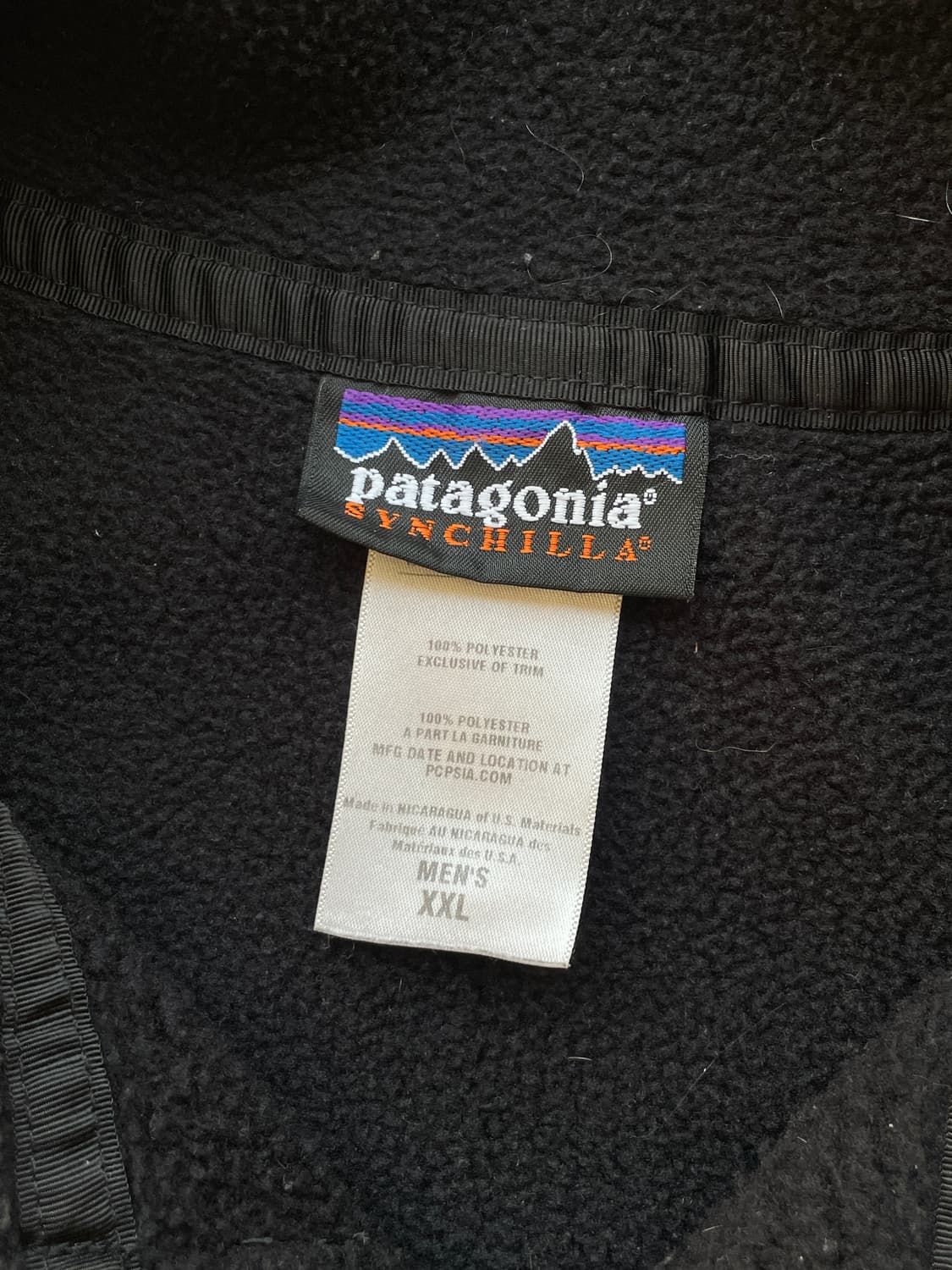 파타고니아 신칠라 올 블랙 상품이미지3