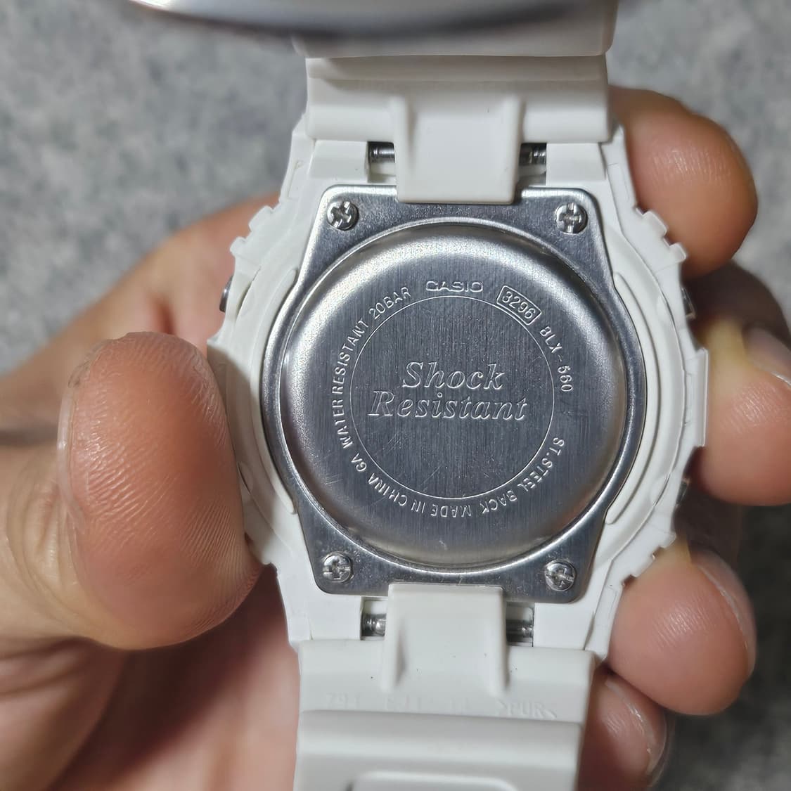 베이비지 BabyG blx-560 올리브 & 화이트 지샥 gshock 상품이미지3