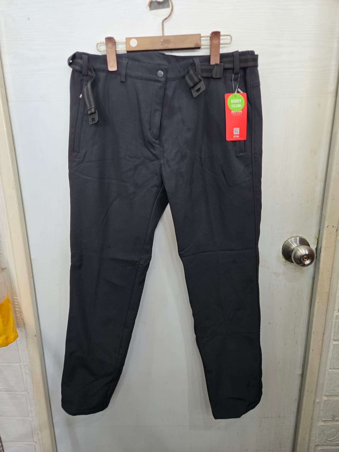 34사이즈,새상품)) Mountain 남성 기모 바지! 다크 그레이 색상 상품이미지1