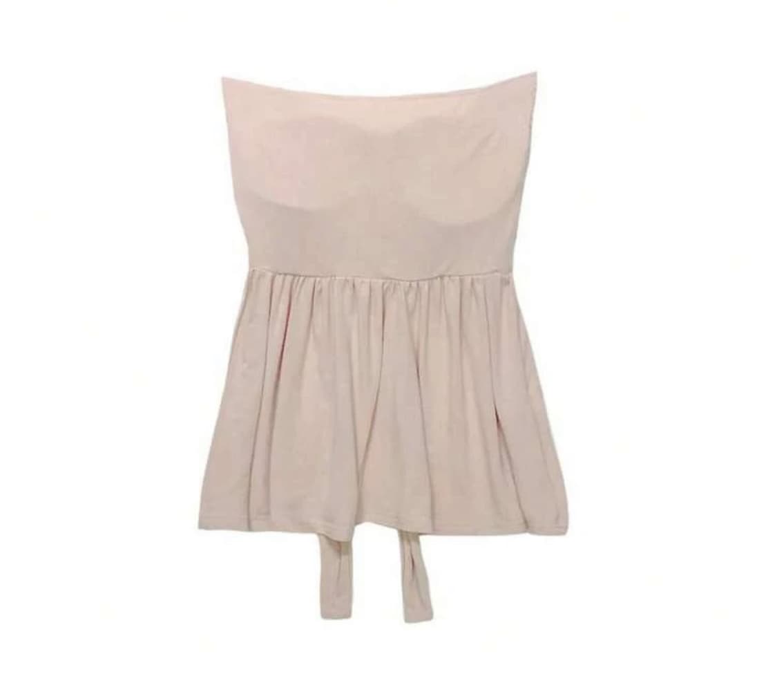 리본 여리 나시탑 새상품 상품이미지4