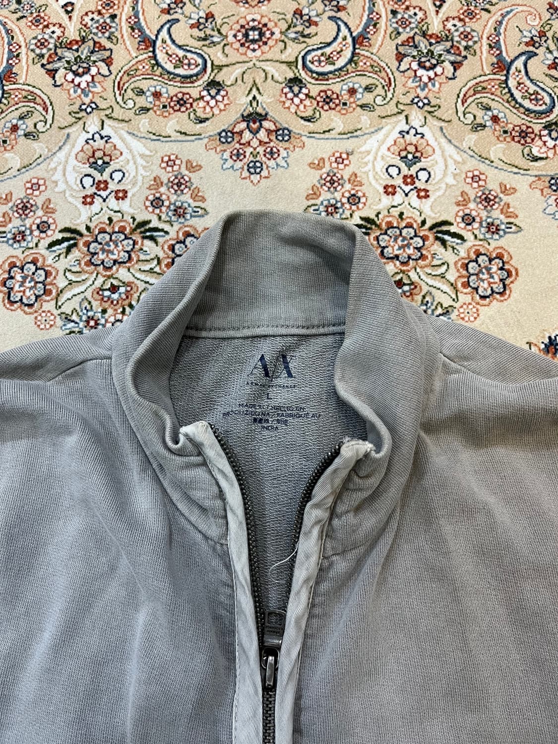 아르마니 익스체인지 엘보패치 워시드 하이넥 자켓 상품이미지9