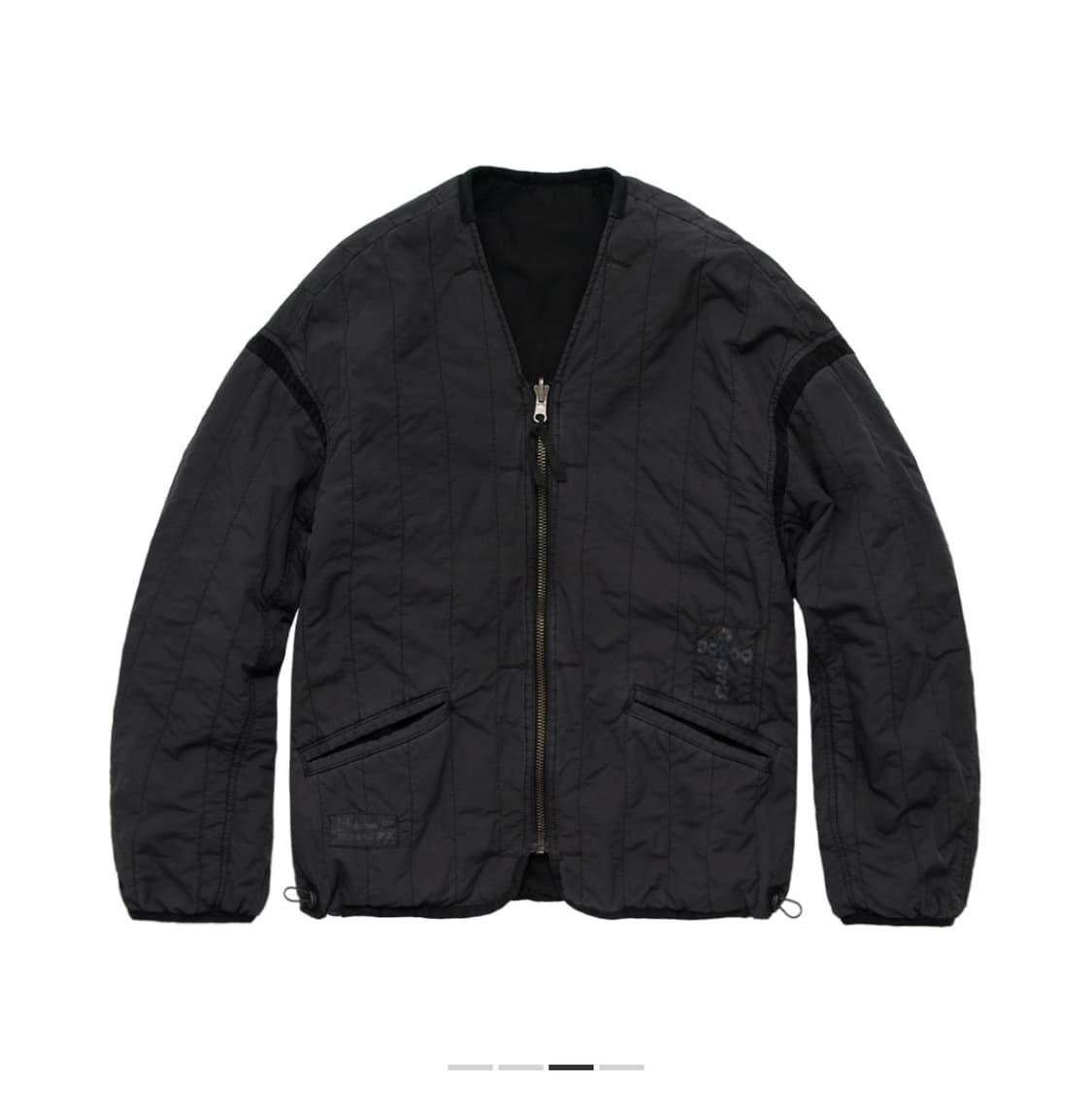 폴리테루 리버시블 라이너 블랙차콜 상품이미지2