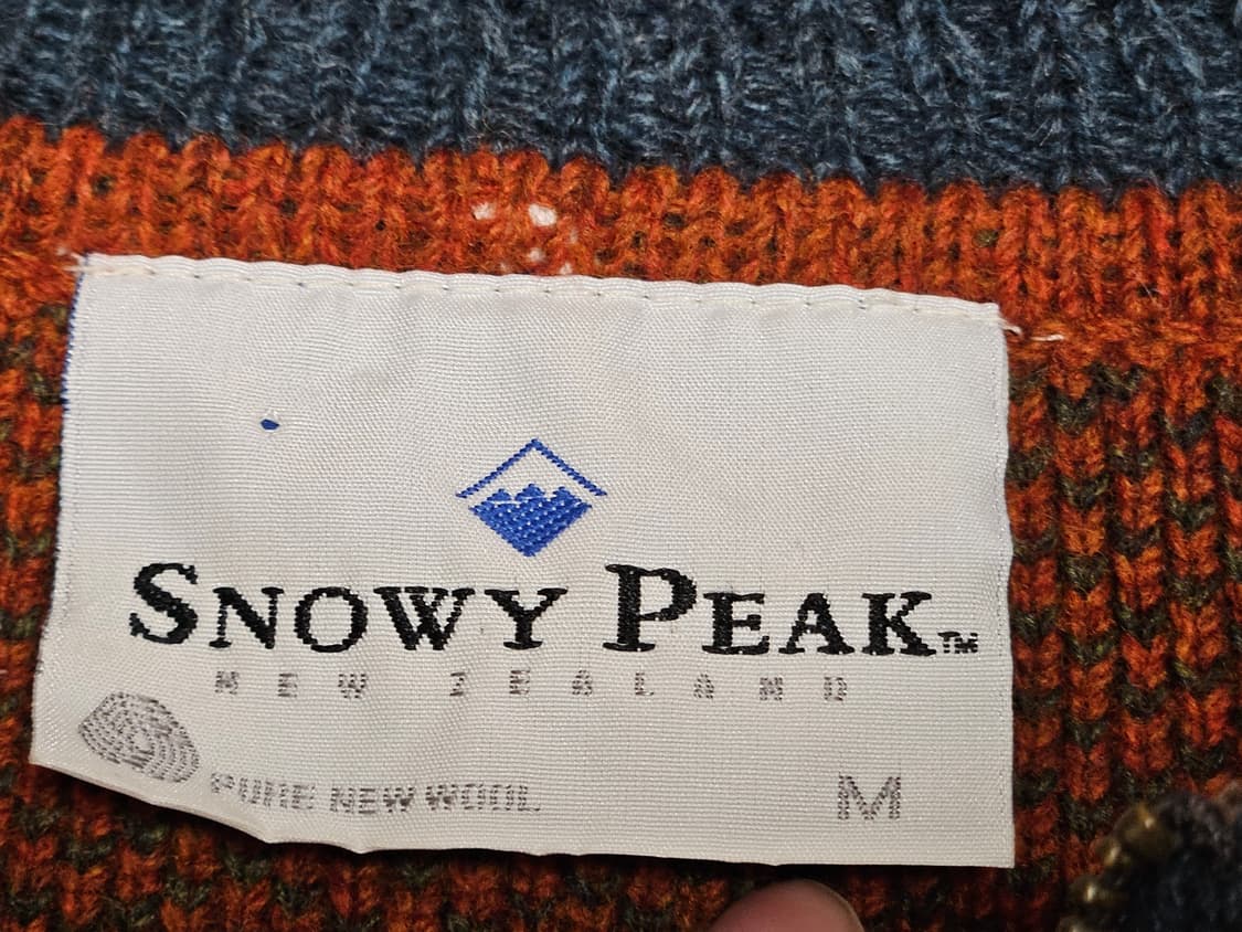 스노위피크 뉴질랜드 빈티지 반집업 니트/snowypeak 상품이미지7
