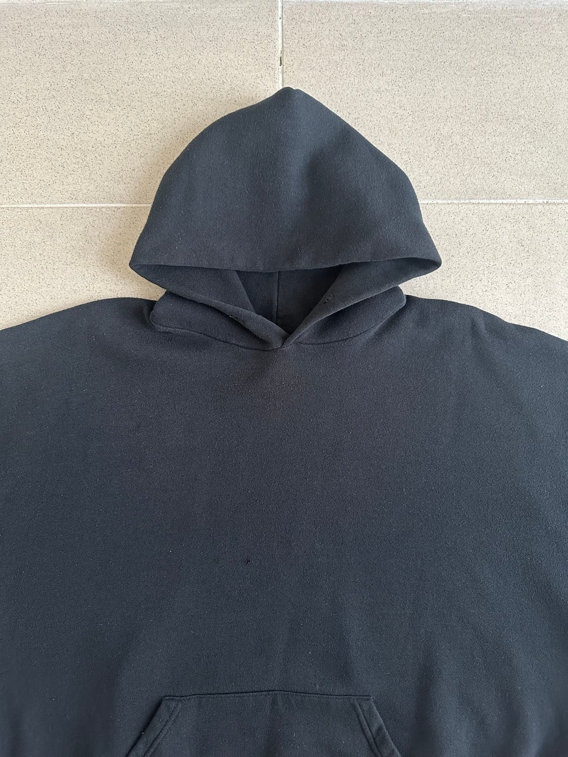 00s 빈티지 러셀 후드 블랙 XXL 상품이미지3