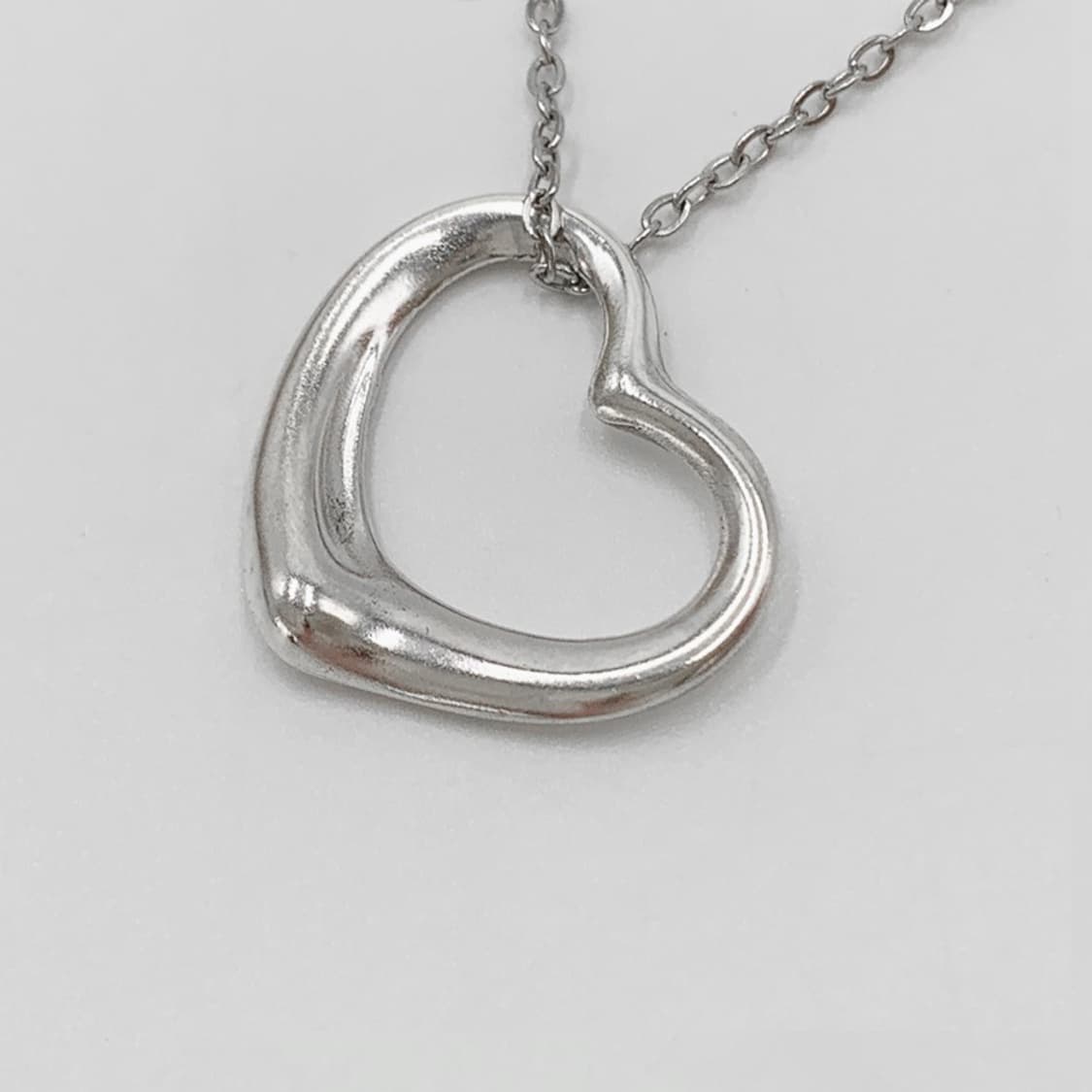 티파니 엘사 퍼레티 오픈 하트 22mm 목걸이 NO.108 상품이미지7