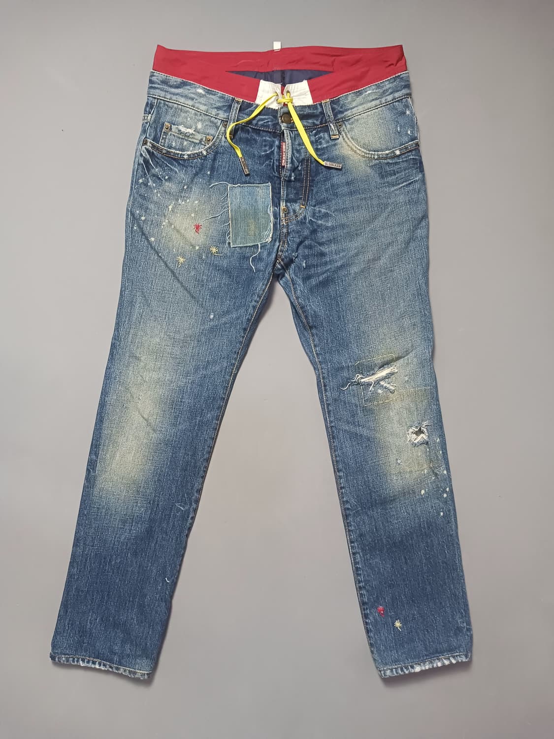 [48] 런웨이 디스퀘어드2 수영복 레이어드 모토진 청바지 32 33 상품이미지1