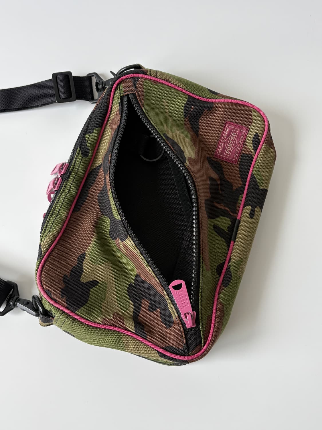 Cordura Square Shoulder Bag (Camo) 상품이미지5