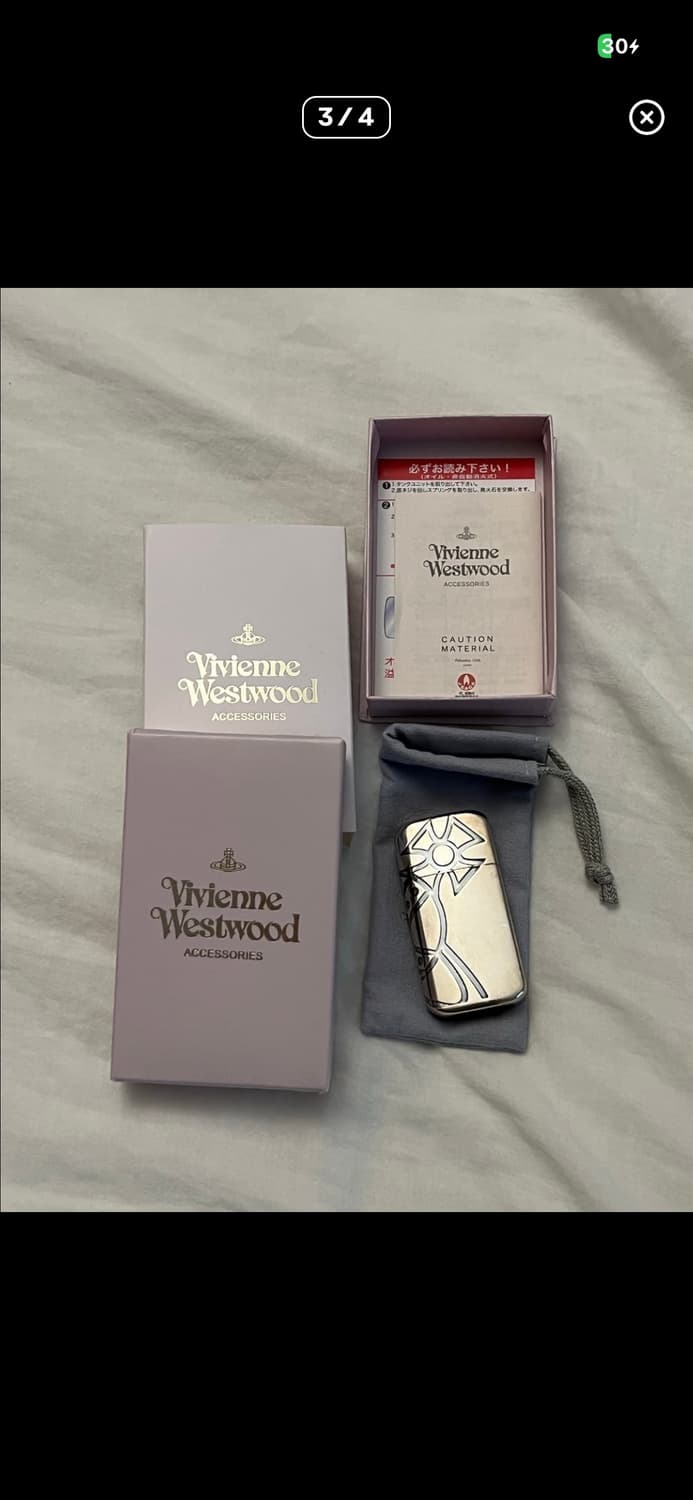 비비안웨스트우드 실버925 지포 라이터 상품이미지3