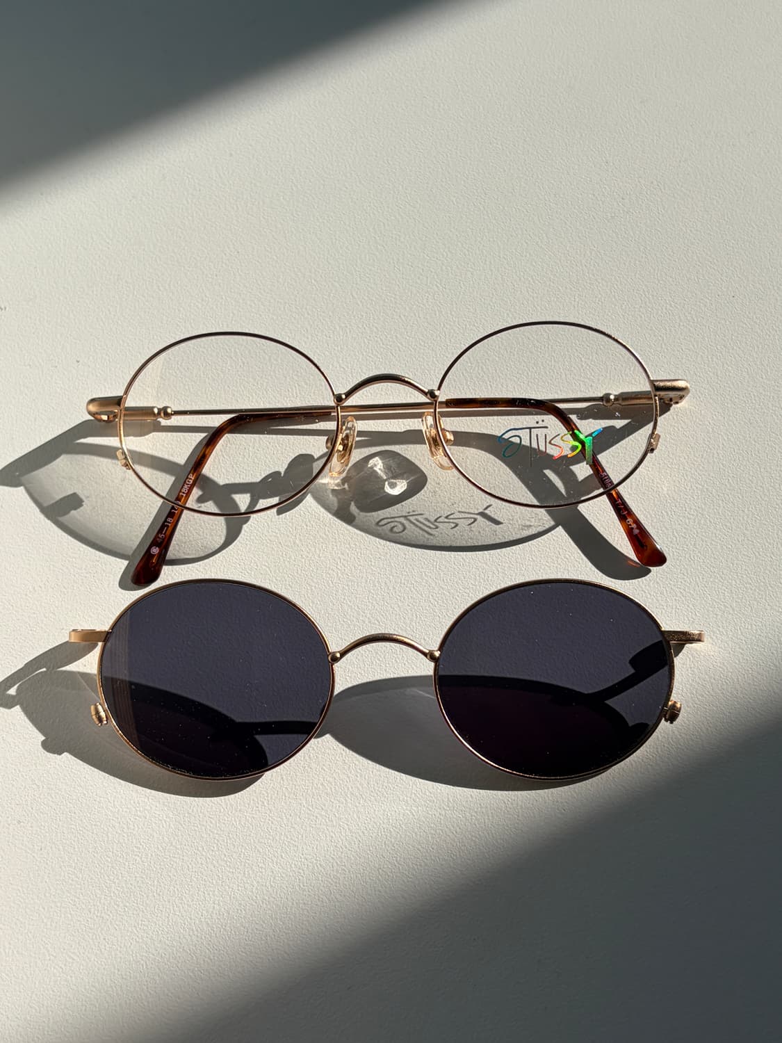 [데드스탁] 90s 올드 스투시 stussy 안경테 및 선글라스 클립 상품이미지3