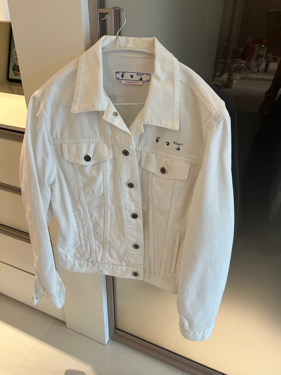 오프화이트 카라바조 애로우 데님자켓 상품이미지2