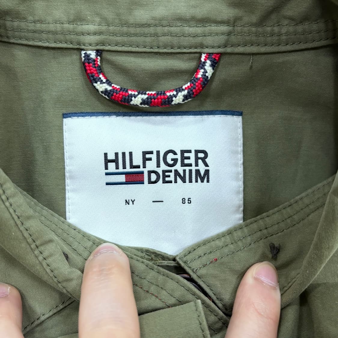 85 타미힐피거 카키 여성 코트 자켓 0423E 상품이미지3