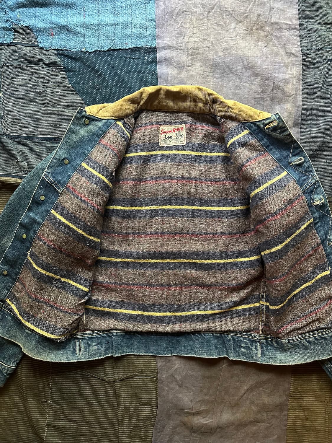 60s USA LEE 빈티지 리 스톰라이더 101 LJ 데님 자켓 상품이미지7