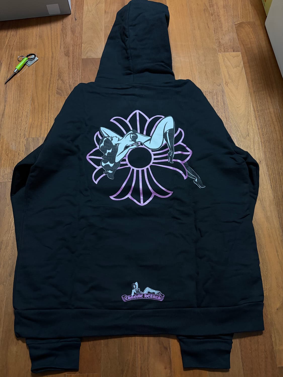 [M]크롬하츠 데들리 돌 후드 블랙 2026 상품이미지3