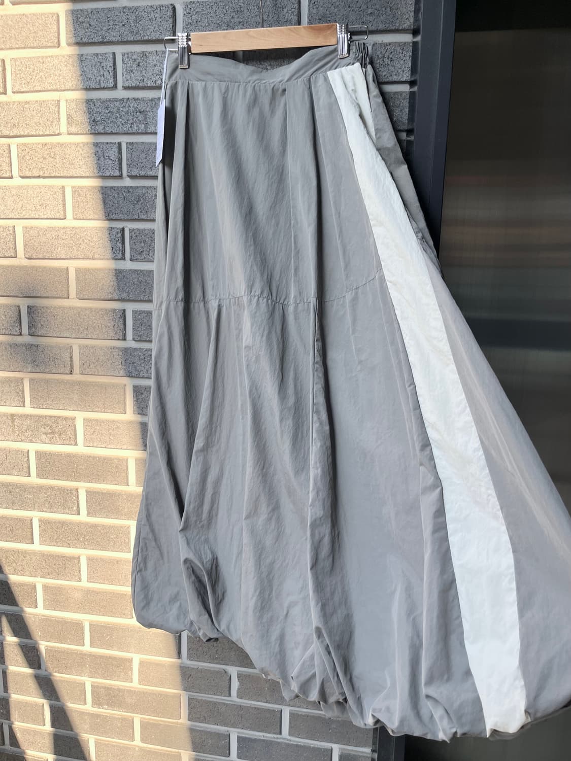 롱 벌룬 스커트 그레이 상품이미지9