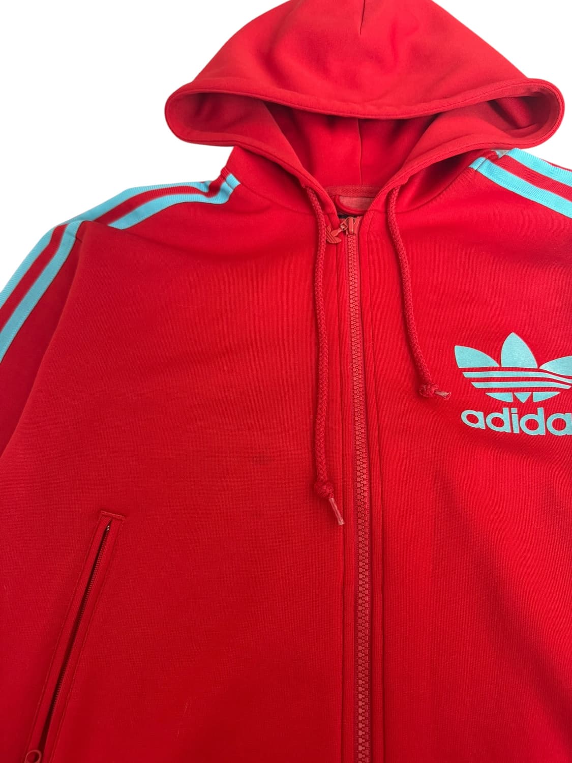 아디다스 레드 후드 져지 상품이미지7