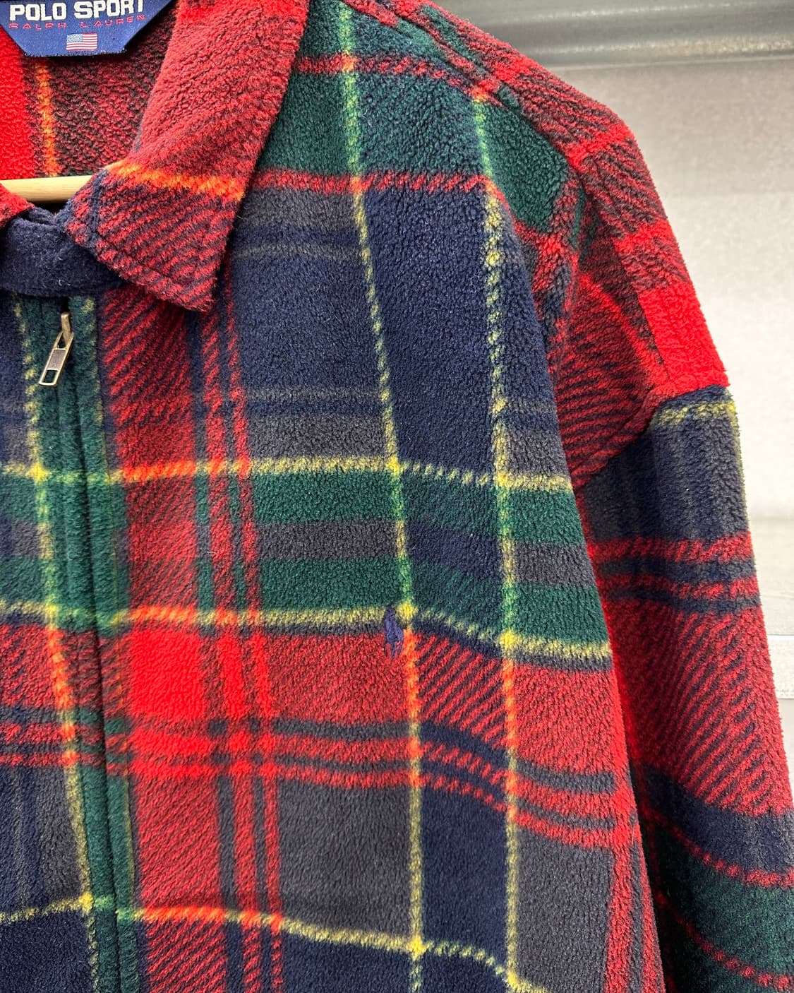 (2XL)90'S POLO SPORT USA 후리스자켓-M1330 상품이미지2