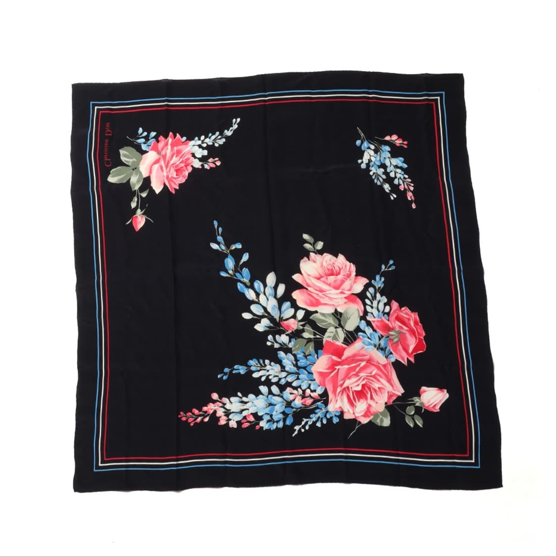 크리스티안 디올 Christian Dior Silk Scarf  상품이미지3