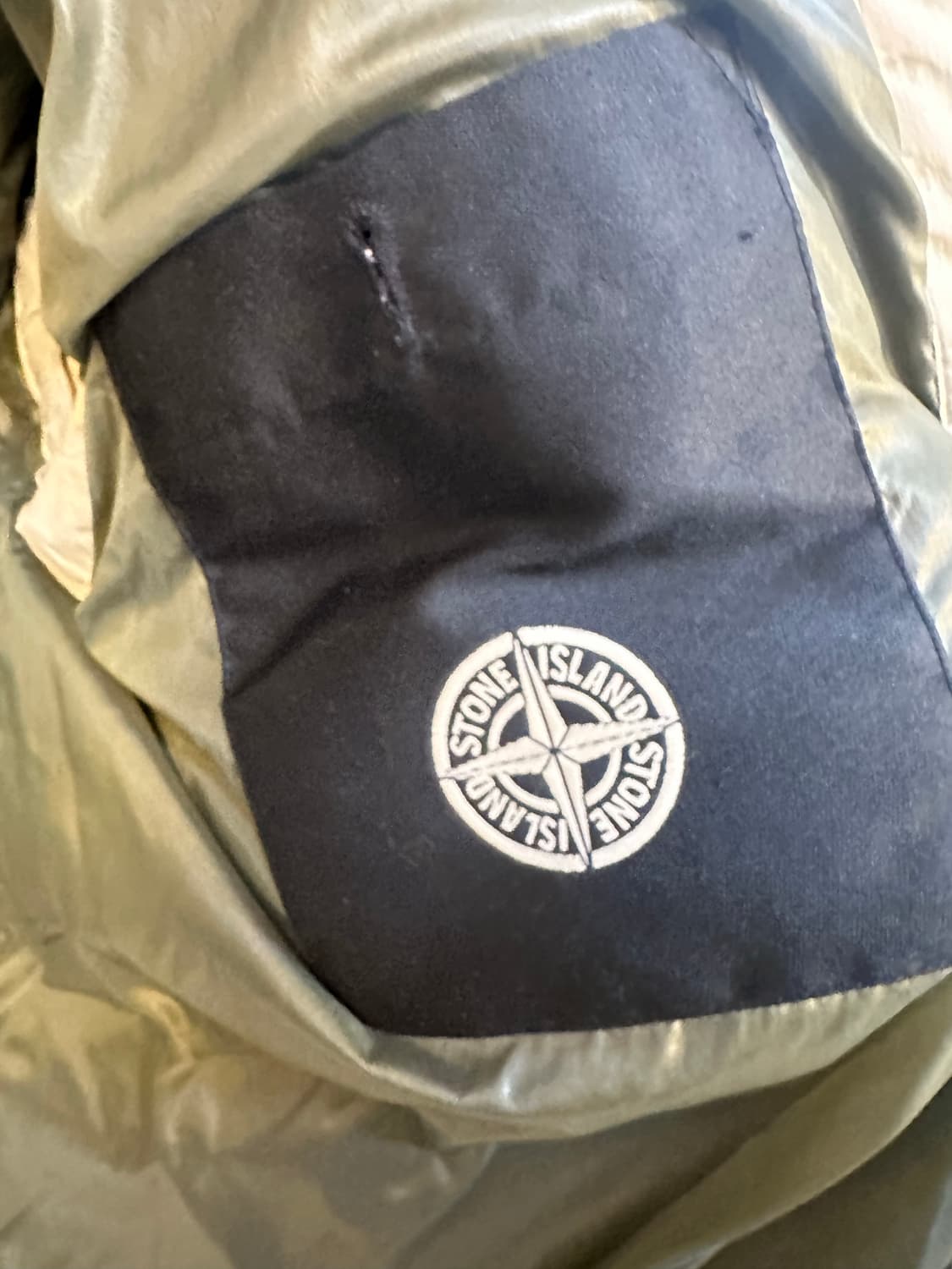 스톤아일랜드 화이트 패딩 상품이미지5