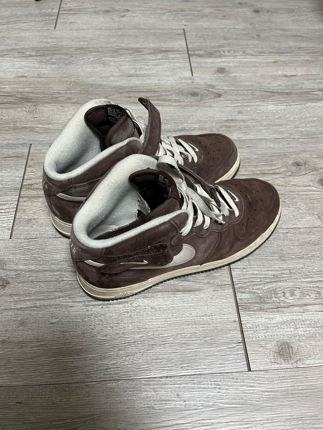 나이키 에어포스1 미드 초콜릿 상품이미지3