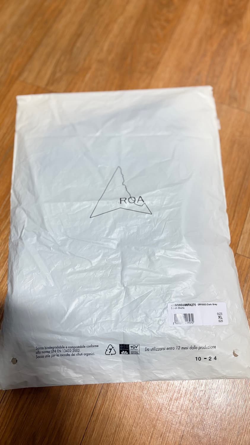 ROA의 로아쇼츠, 다크 그레이 색상 XL  상품이미지6