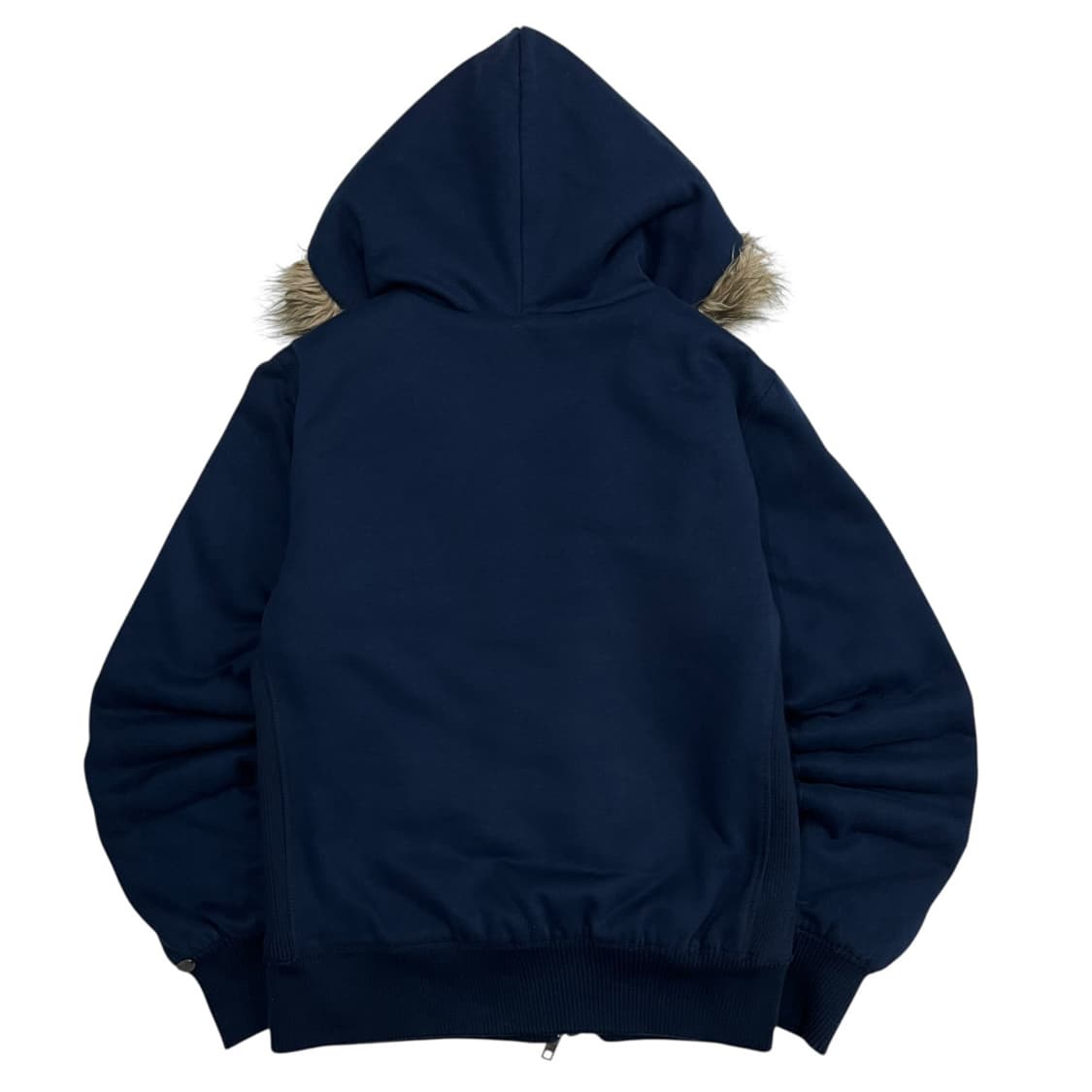 아베크롬비 자수로고 네이비 울프죠 후드집업 M 상품이미지4