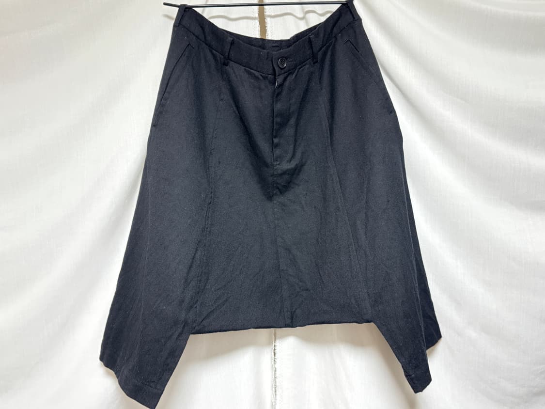 BLACK Comme des garcons 블랙 울 사루엘 팬츠 상품이미지1