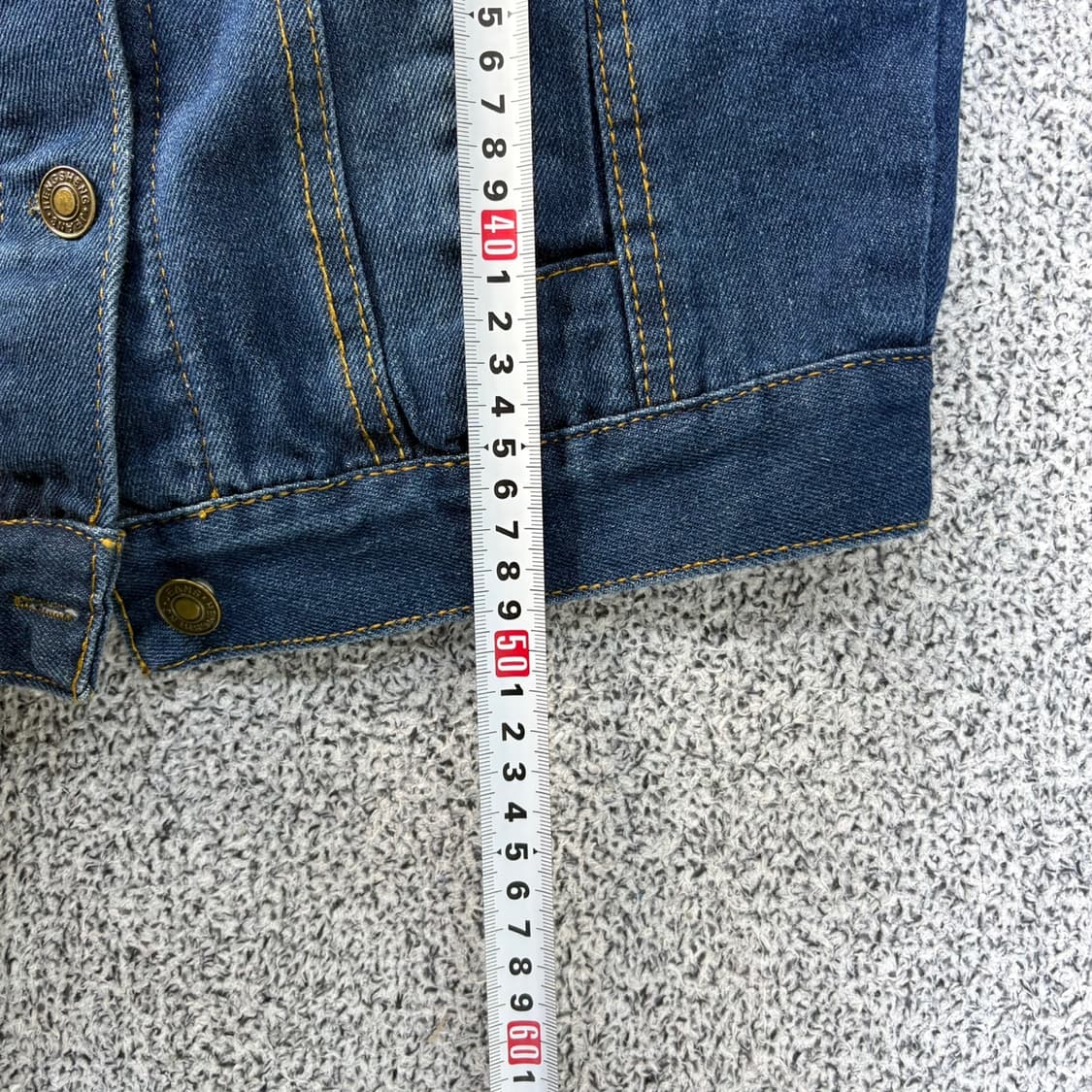 실측확인 빈티지 청자켓 데님 자켓 0323J 상품이미지5